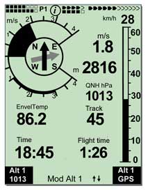 Flytec 6040 Altimeter Variometer.