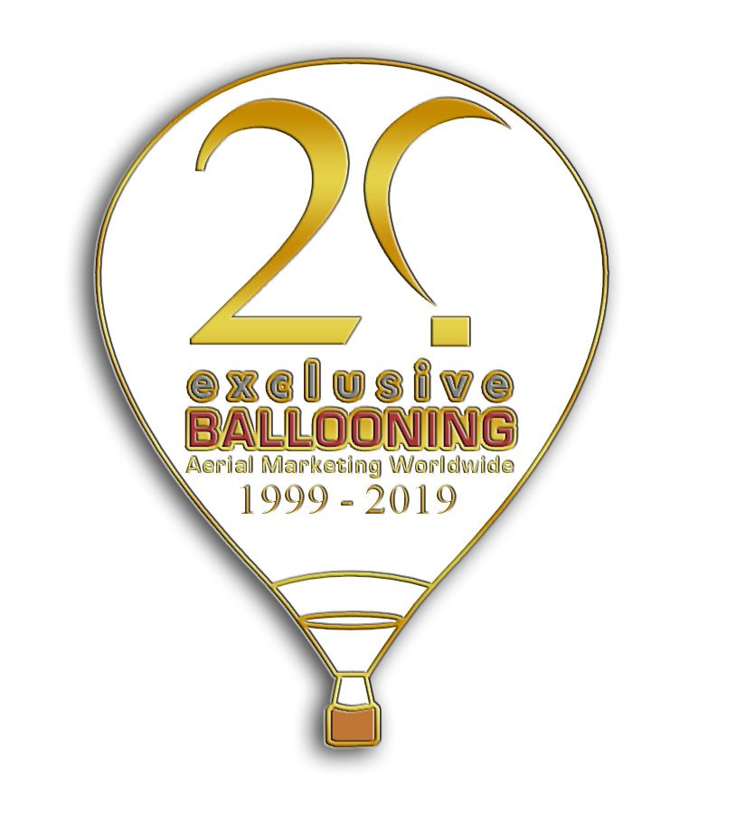 Exclusive Ballooning 20th Anniversary Pin