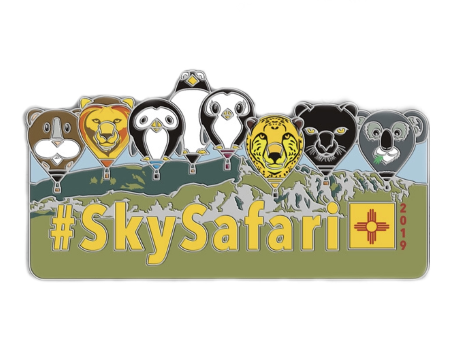 Albuquerque 2019 official SkySafari pin badge