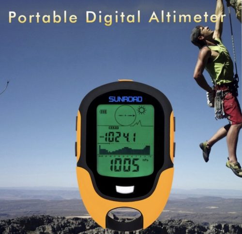 Portable digital altimeter